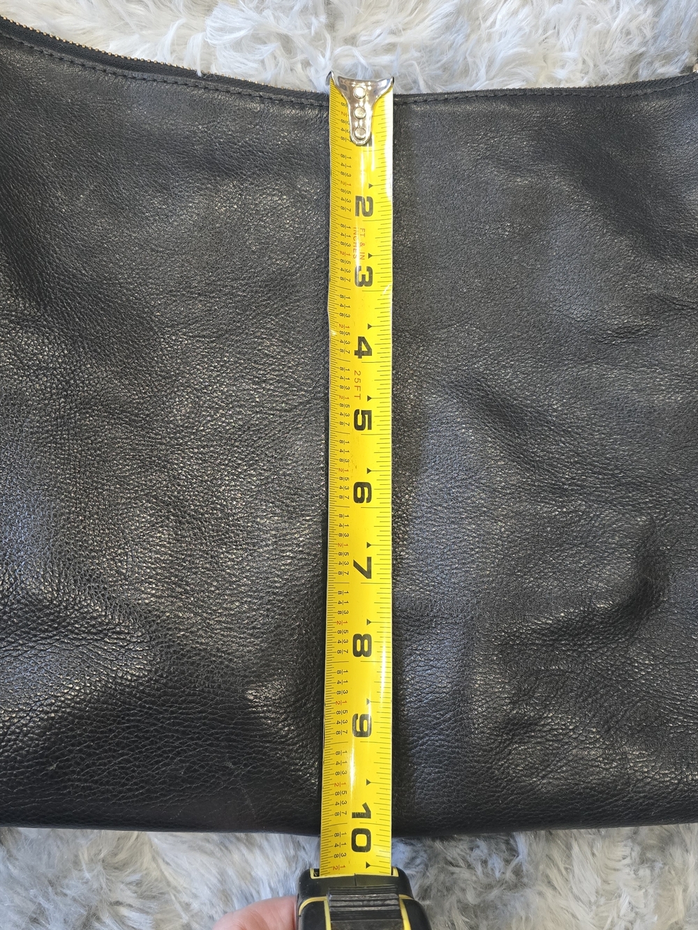 Vintage Kate Spade Black Leather Shoulder Bag - Picture 11 of 13